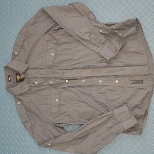 L.O.G.G. by H&M Fitted pinstripe shirt